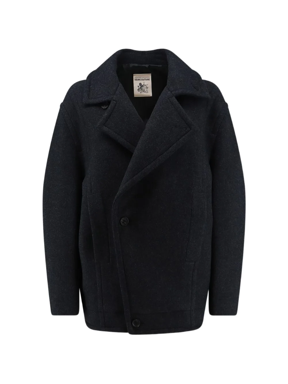 Wide-Lapel Coat