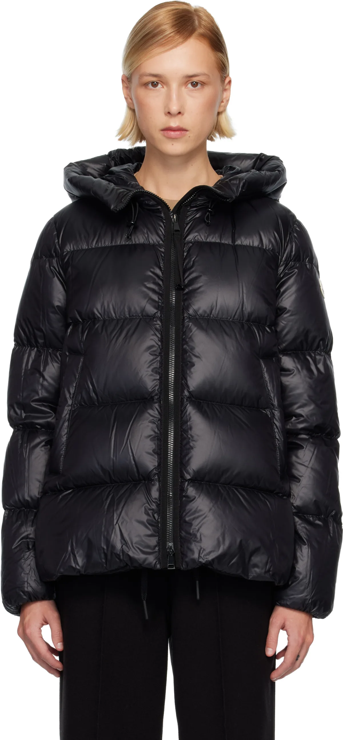 Serittes Hooded Short Down Jacket