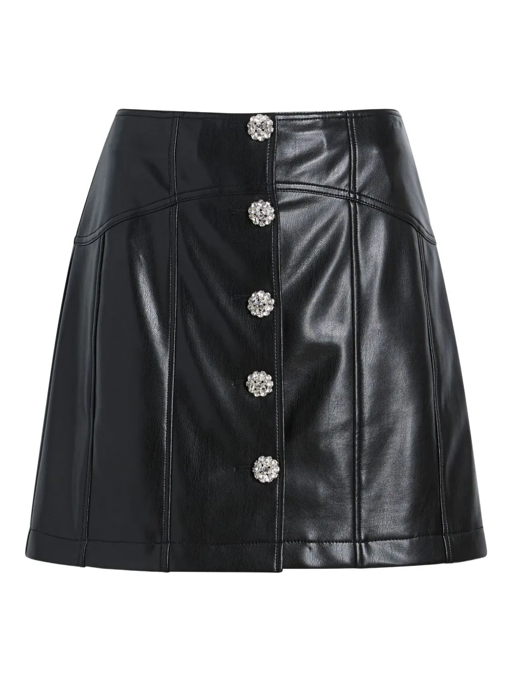 Claudia Vegan Leather Skirt