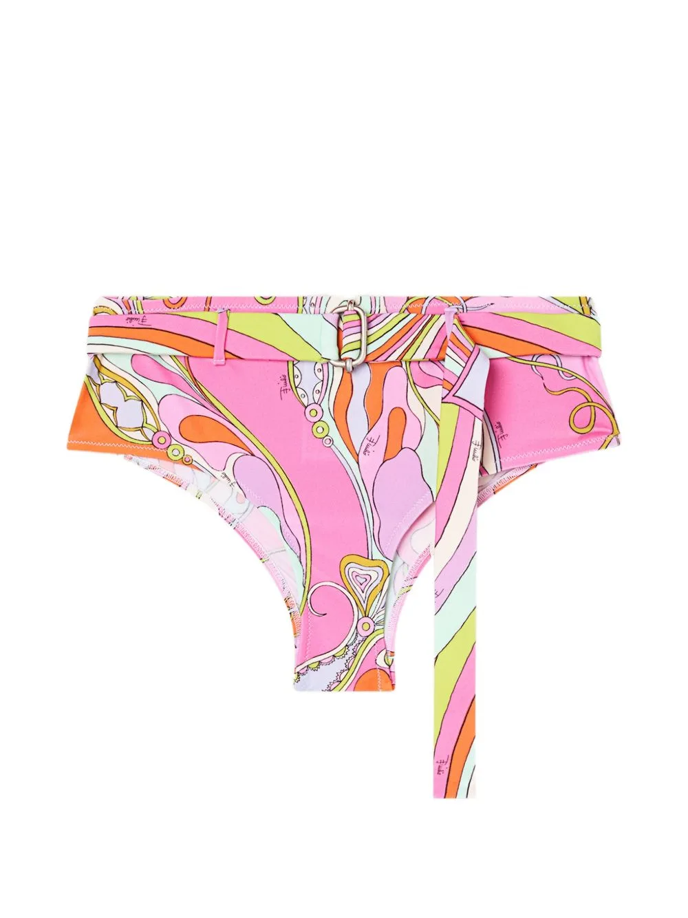 Orchidee-Print Bikini Bottoms