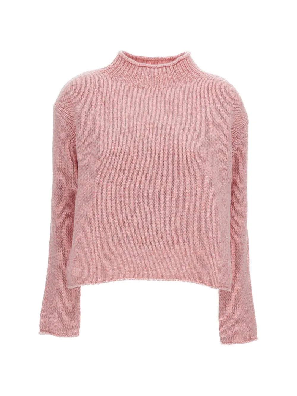 Nariel Heavy-Knit Long-Sleeve Sweater