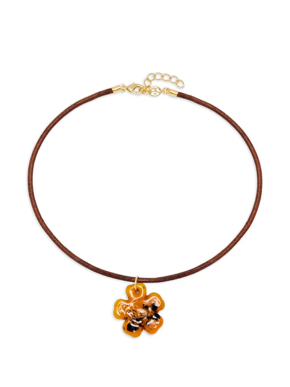 Clover Mustard Necklace