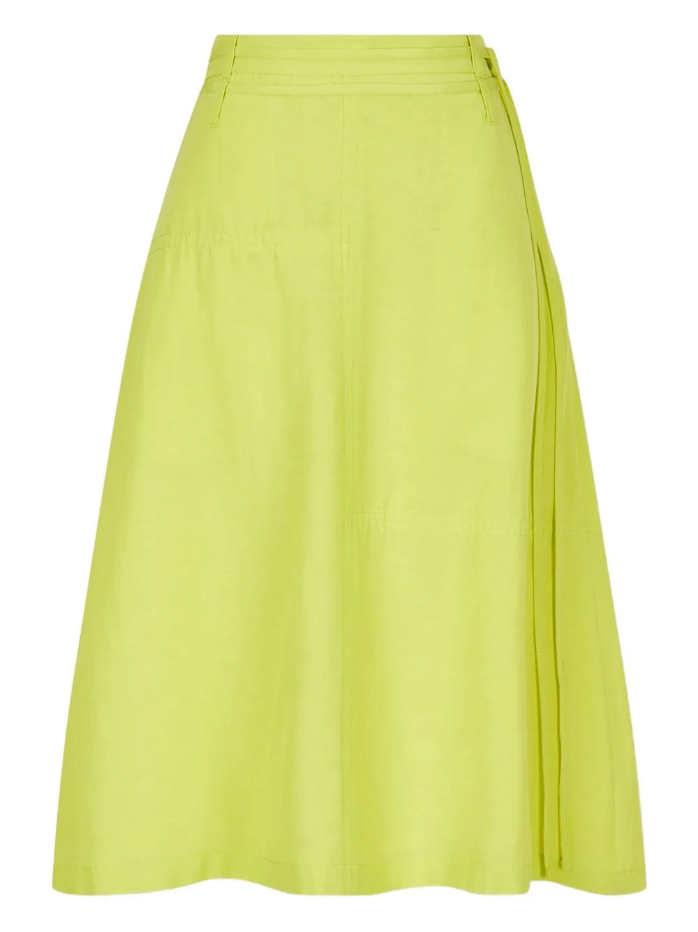 Belted A-Line Skirt