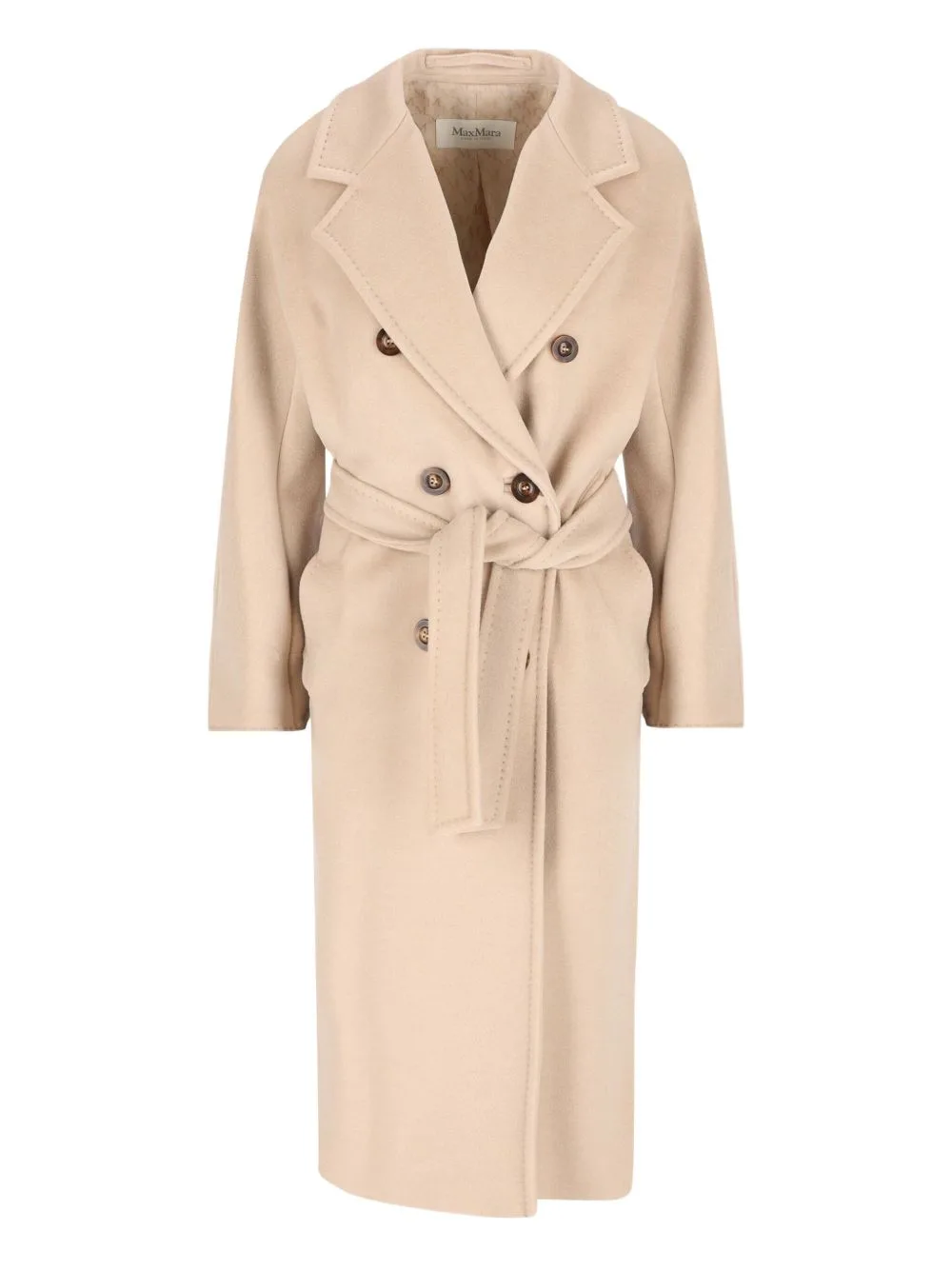 Madame 101801 Double-Breasted Belted Coat