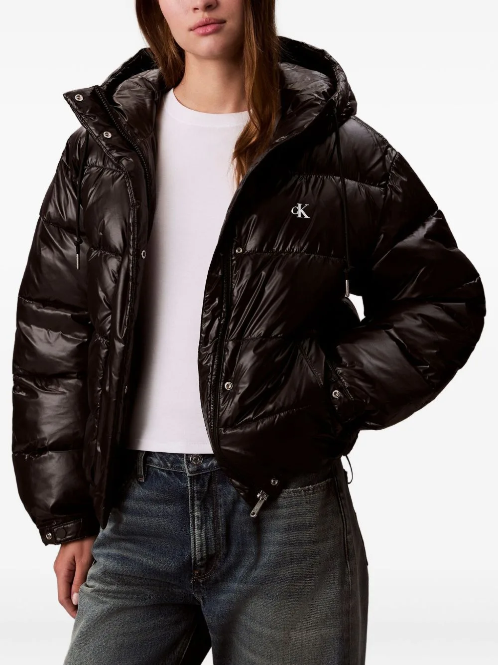 Hooded Logo Jacket