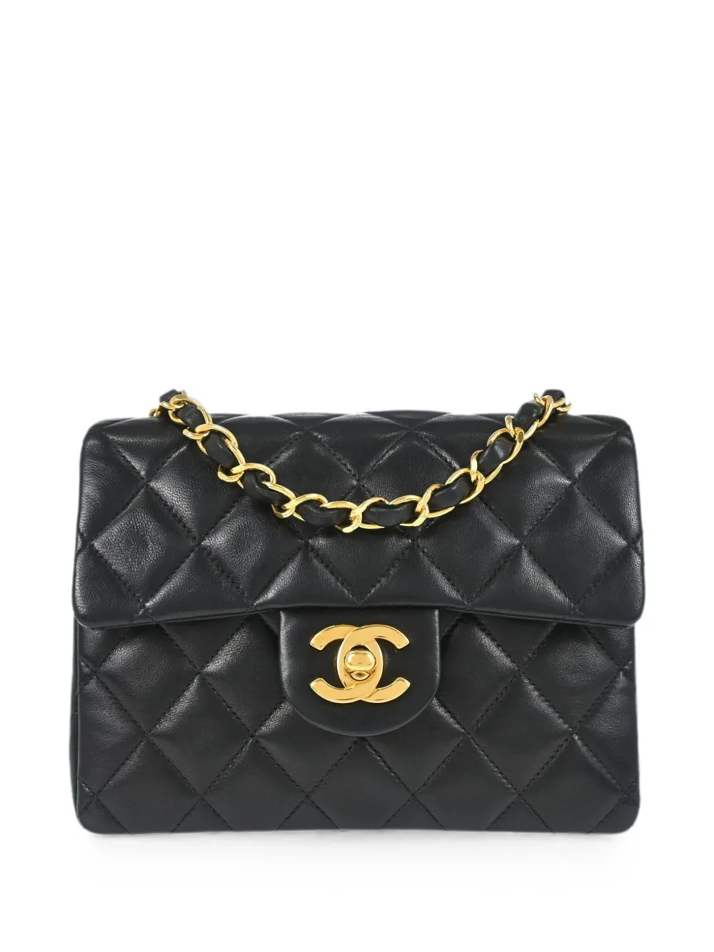 1997 Mini Classic Square-Flap Shoulder Bag
