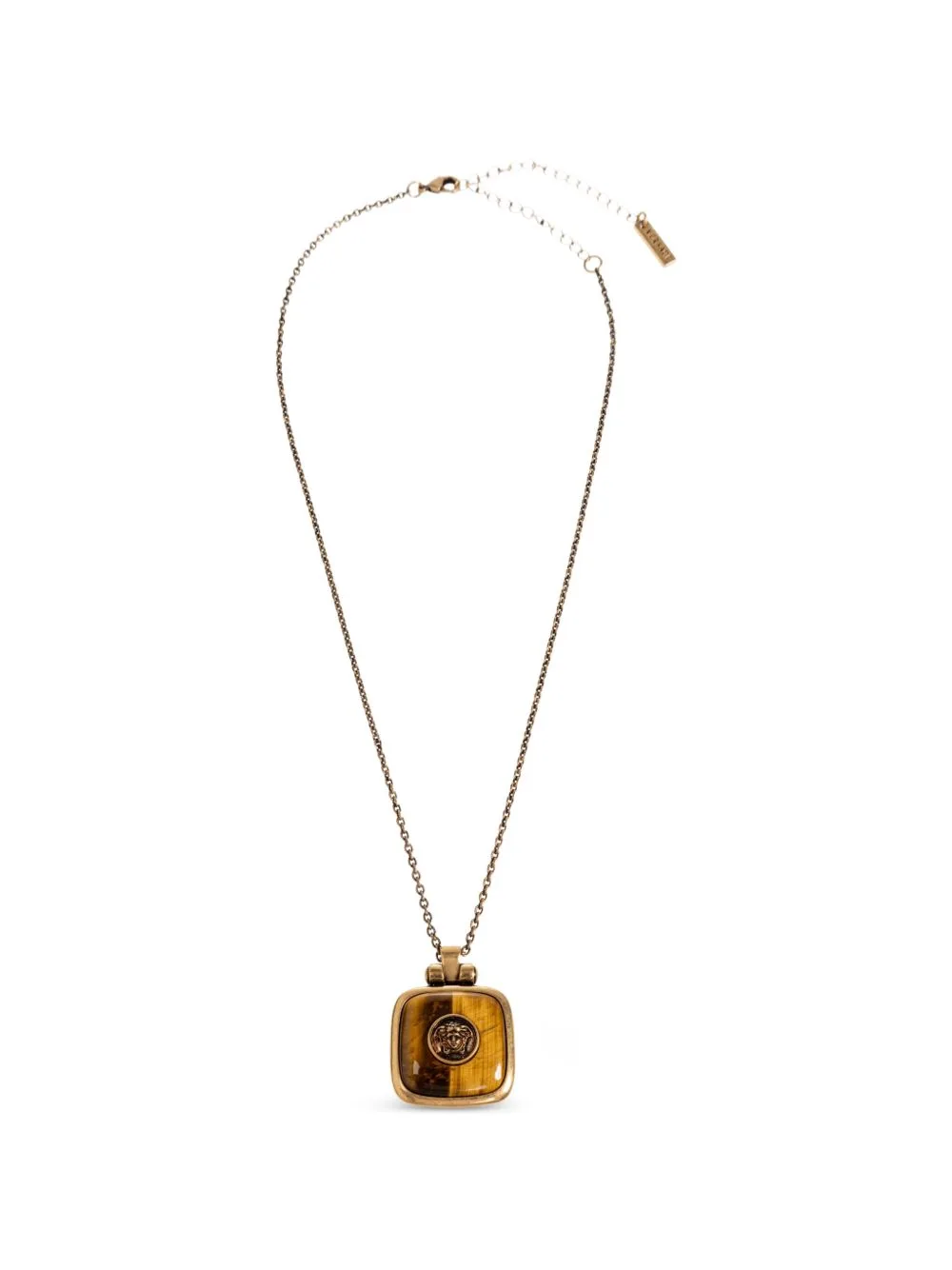 Aura Medusa-Plaque Necklace
