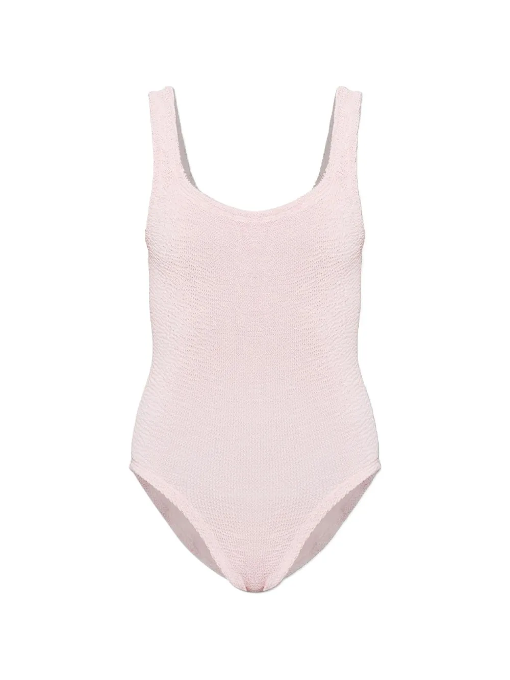 Scoop-Neck Crinkle-Effect Swimsuit