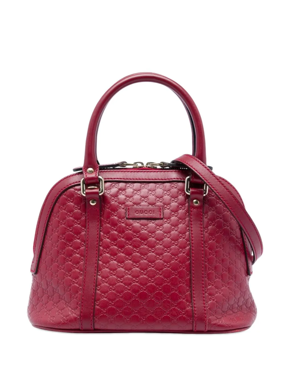 2016-2026 Mini Microguccissima Dome Satchel by Gucci Pre-Owned