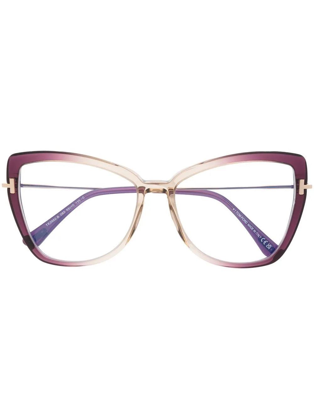 Gradient-Effect Frame Glasses by TOM FORD Eyewear