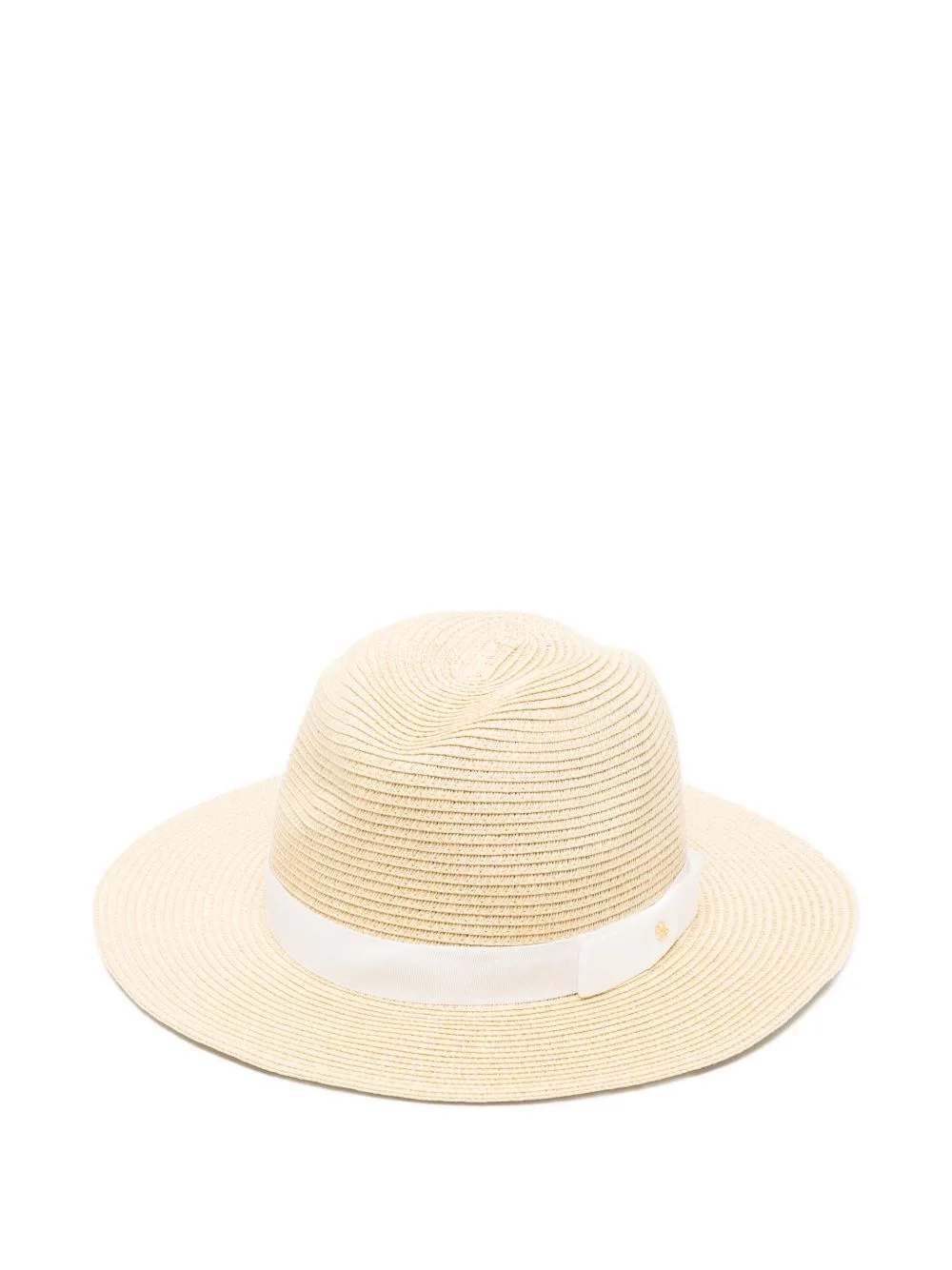Bow-Detail Straw Hat