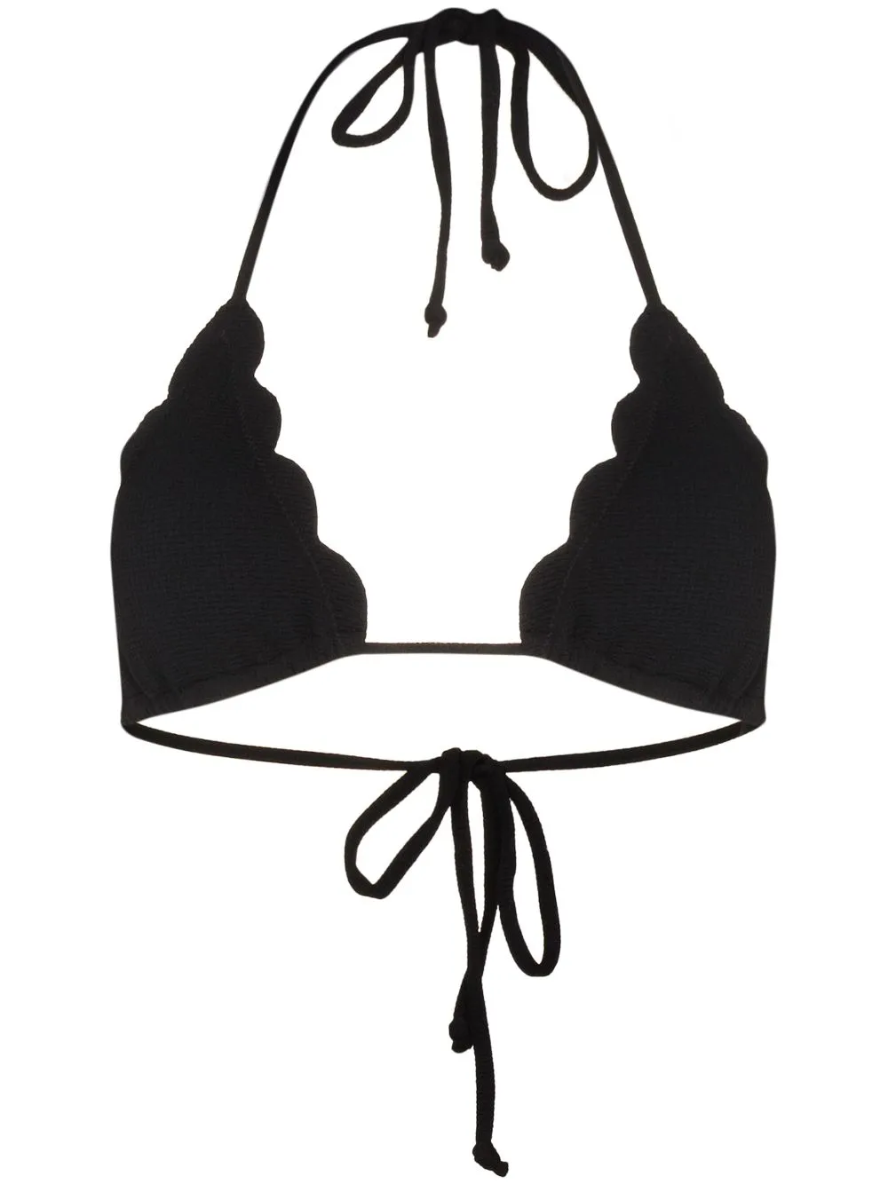 Broadway Halterneck Scallop Top