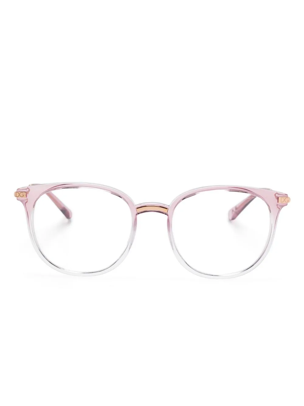 Round-Frame Glasses by Dolce & Gabbana Eyewear