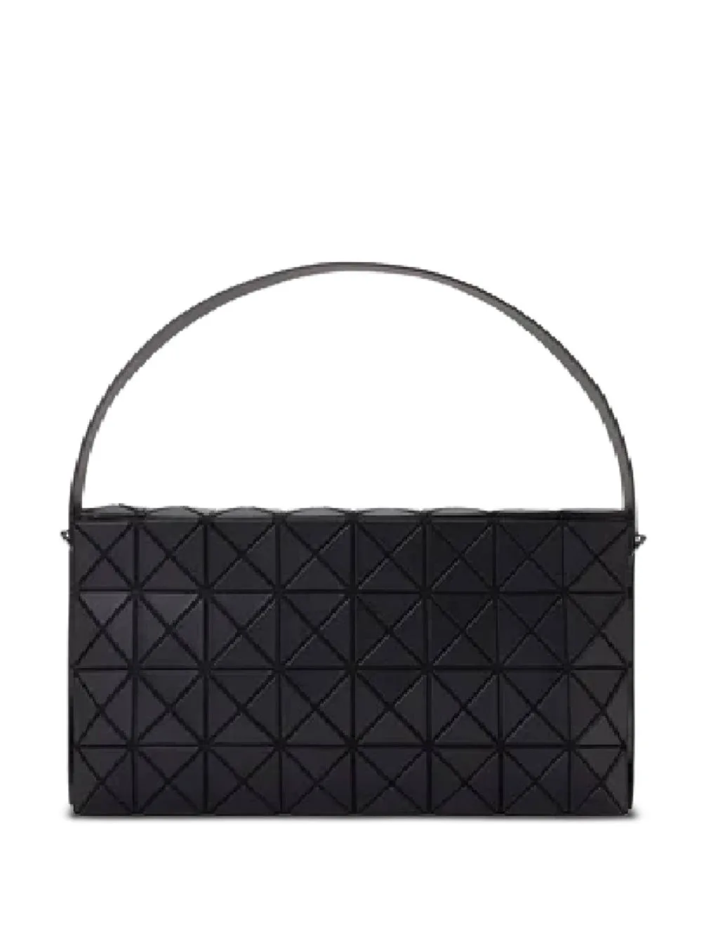 Oblong Geometric-Panel Shoulder Bag