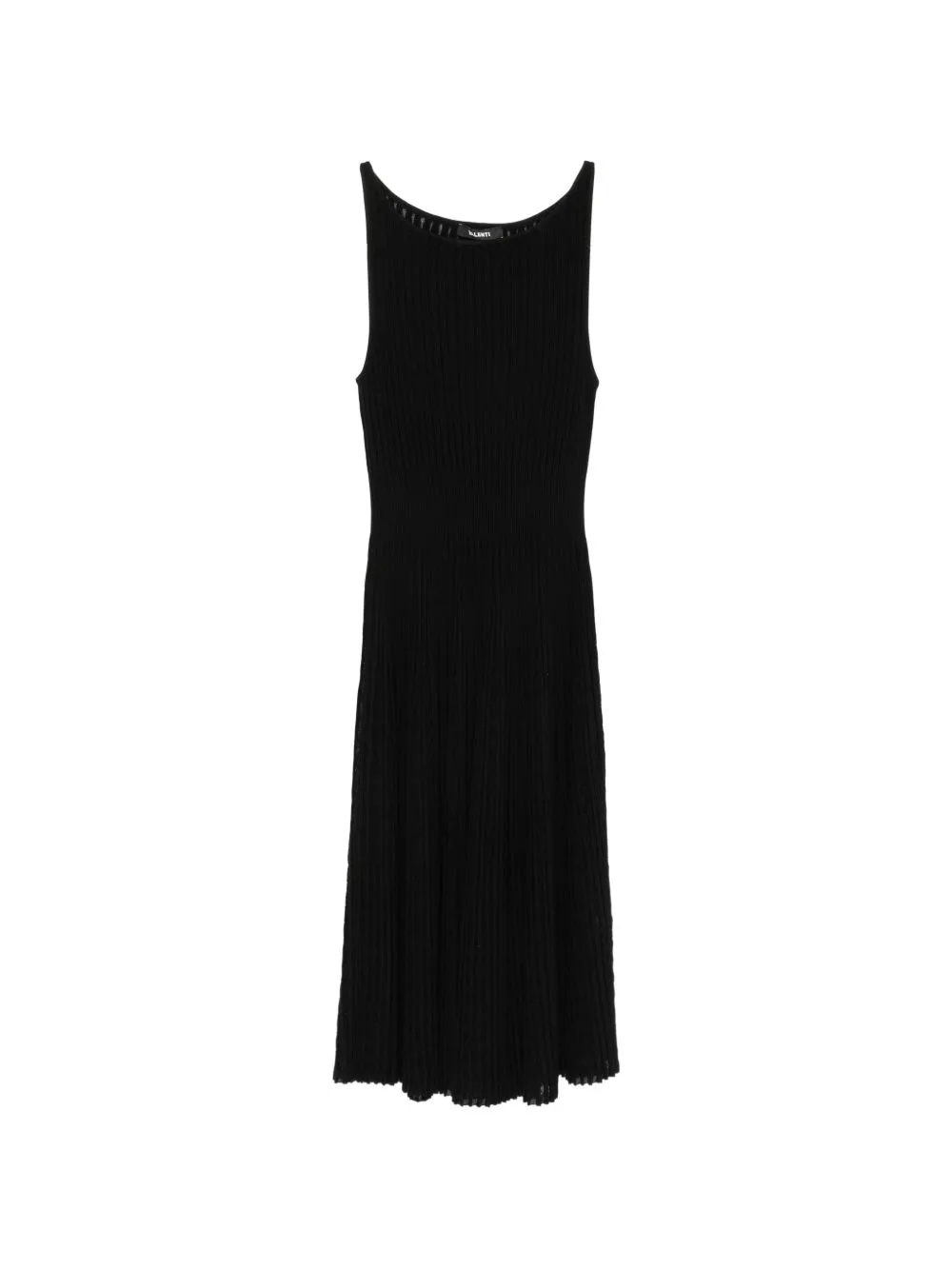 Isabela Ribbed-Knit Sleeveless Midi Dress