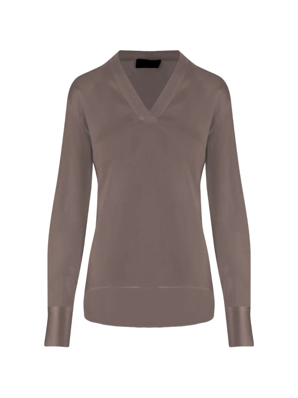 V-Neck Long-Sleeve Top