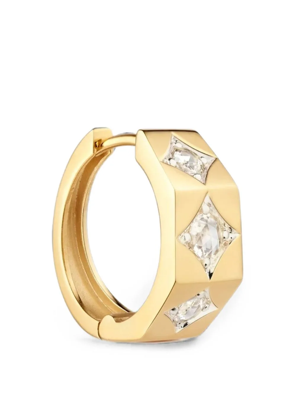 Diamond-Embellishment Earring
