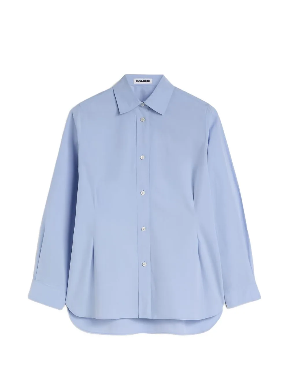 Pleated-Waist Fil-À-Fil Shirt