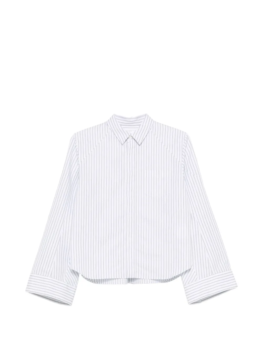 Vertical-Stripe Long-Sleeve Shirt