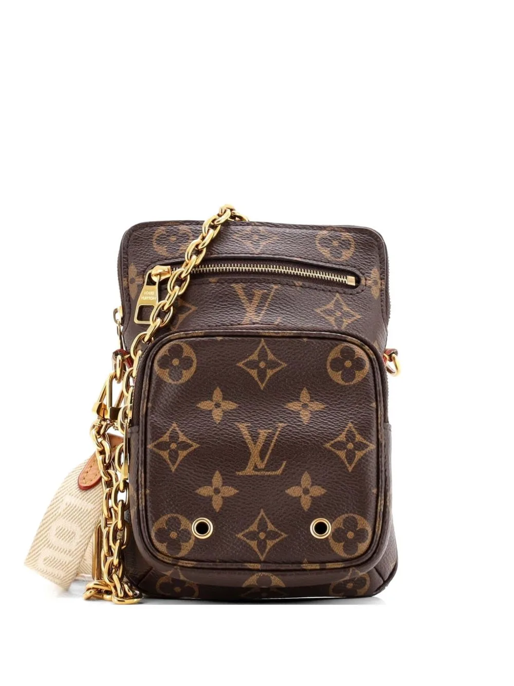 Utility Phone Sleeve Bag Monogram Canvas Crossbody Bag