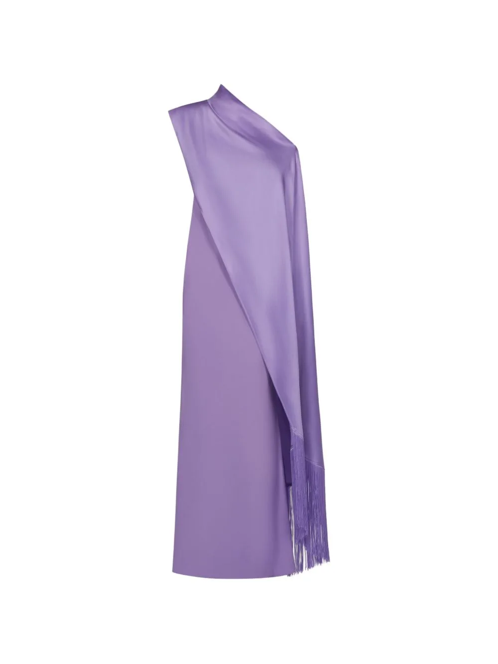 Berenson Fringe-Trimmed Maxi Dress