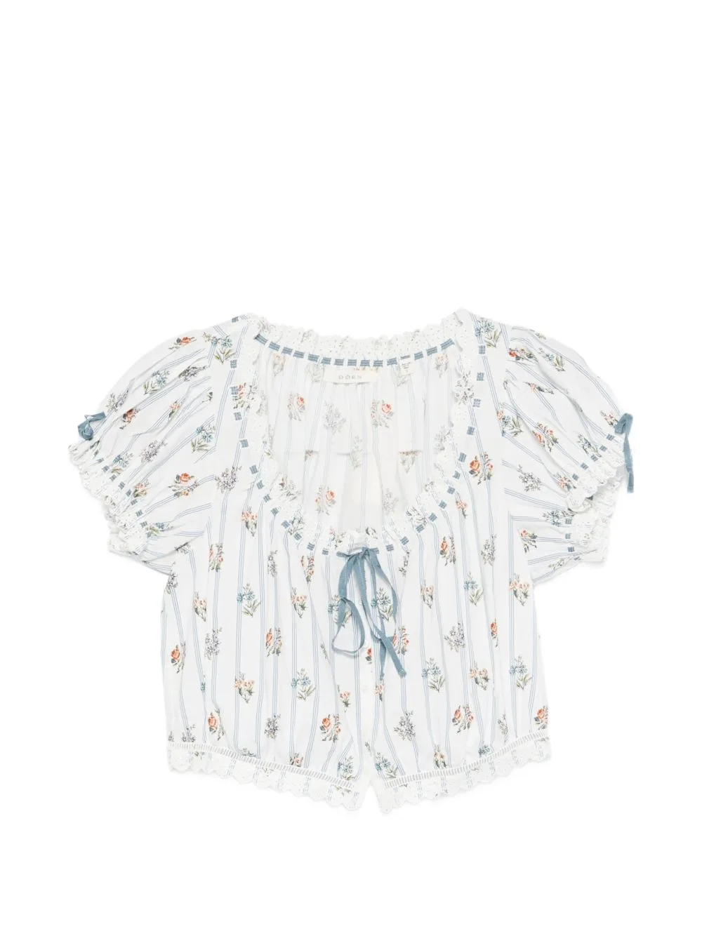 Nera Floral-Print Blouse