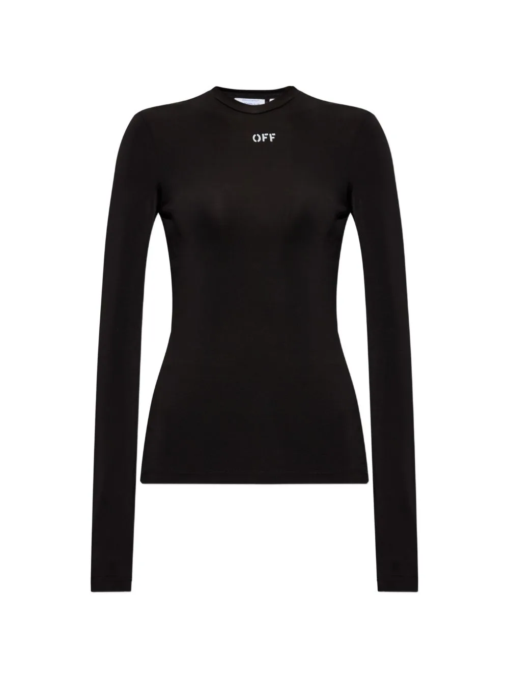 Logo-Print Long-Sleeve Top