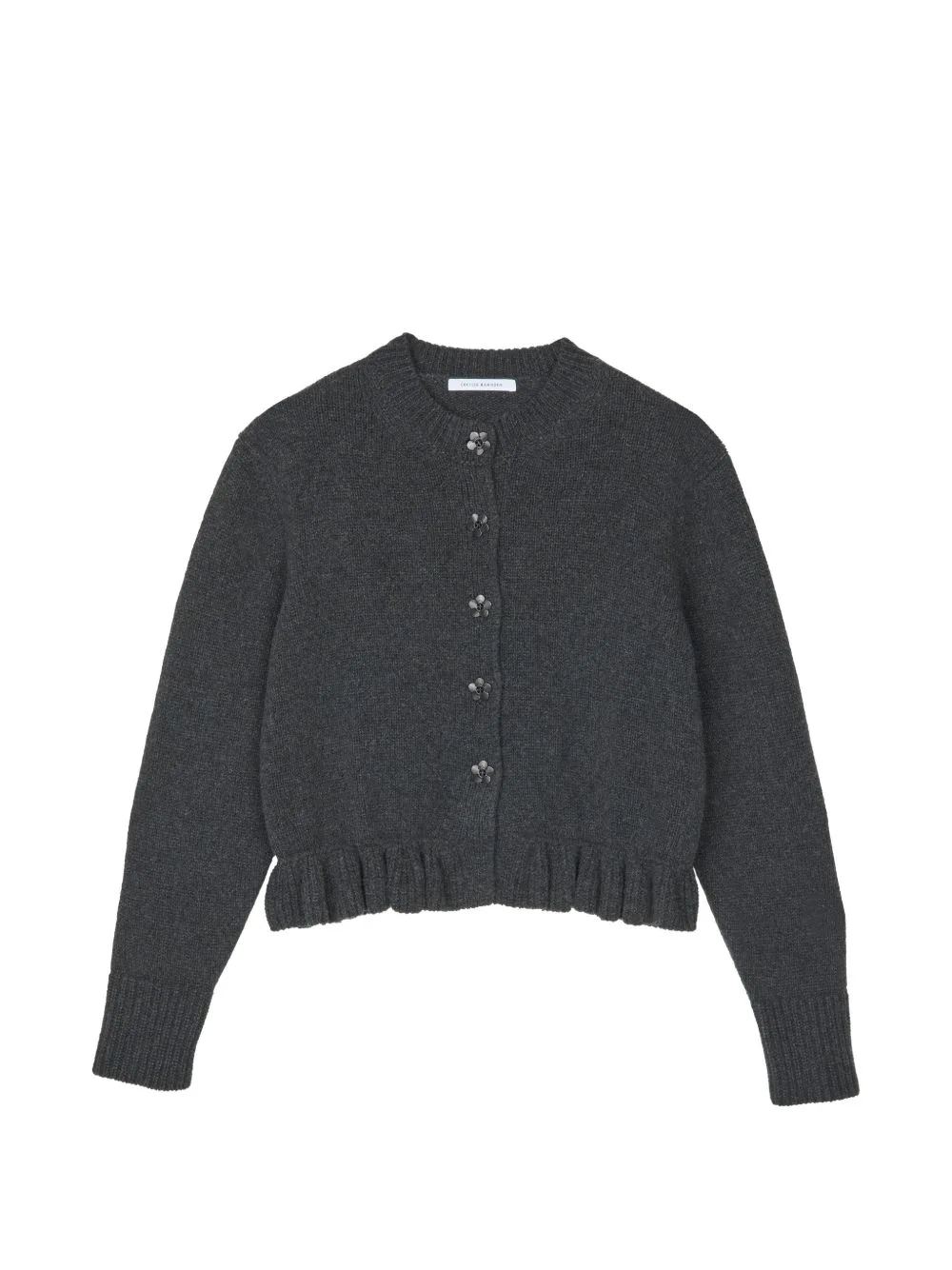 Fibbie Ruffled Cardigan