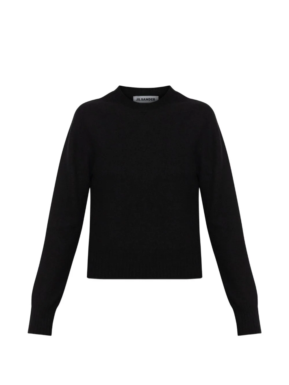 Ribbed-Trim Sweater