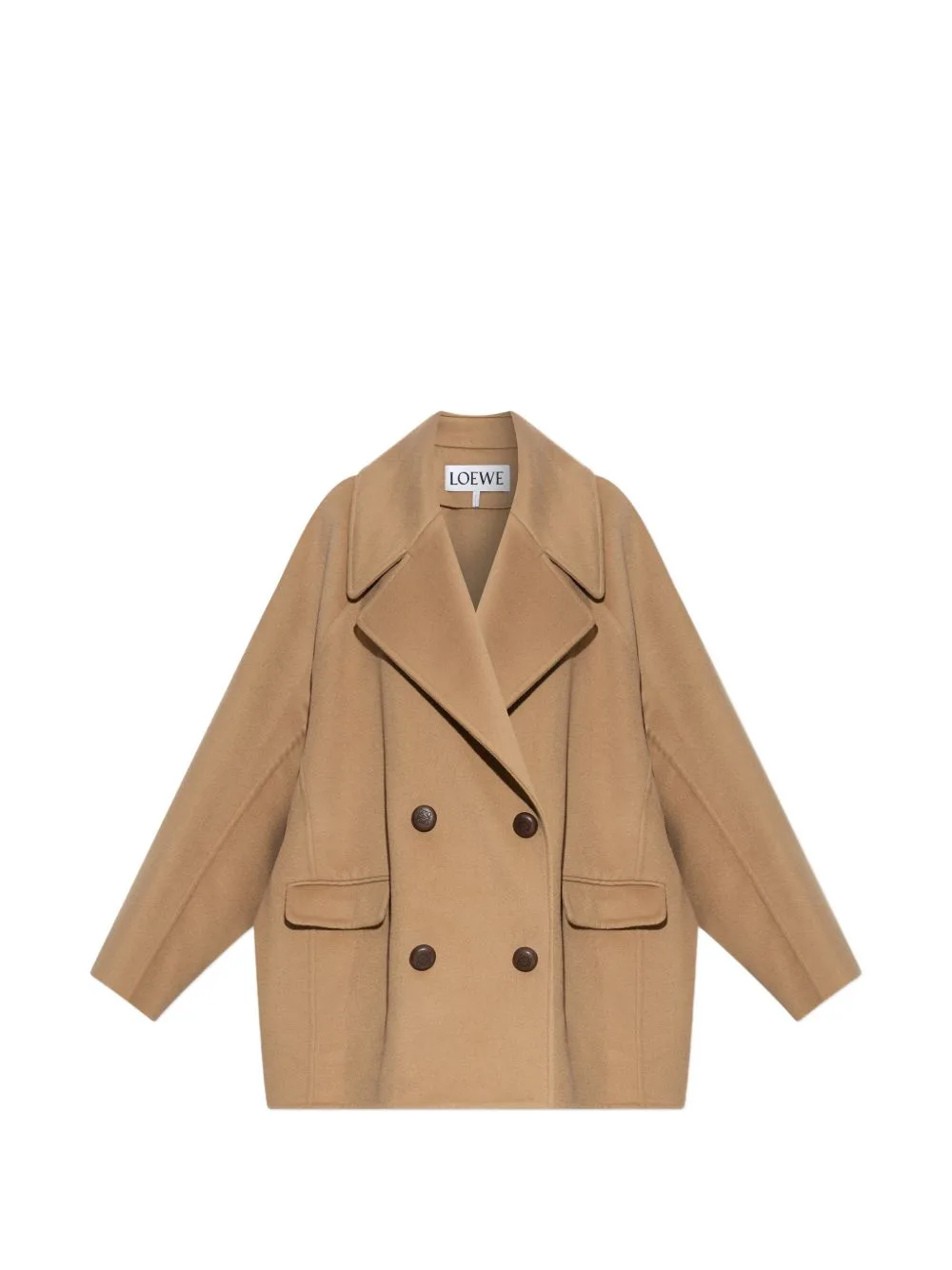 Double-Breasted Button Coat