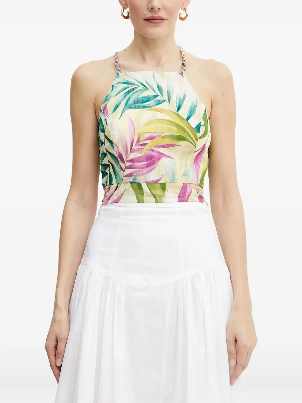 Floral Smocked Top