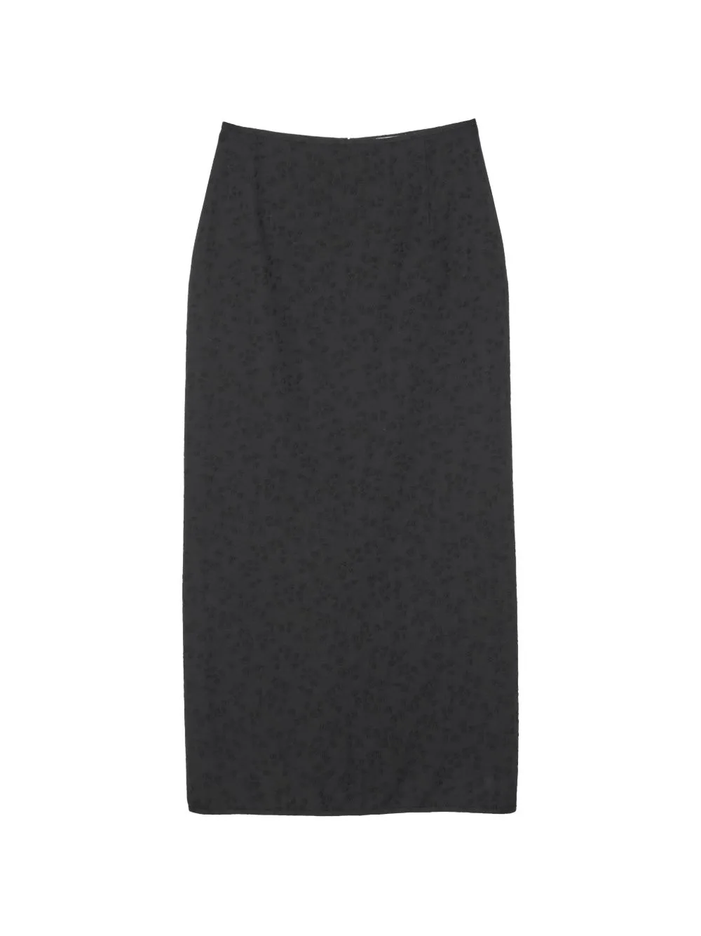 Uka Eira-Matelassé Straight Midi Skirt
