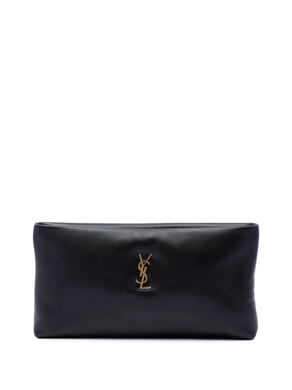 2023 Lambskin Monogram Long Calypso Zipped Pouch Clutch Bag