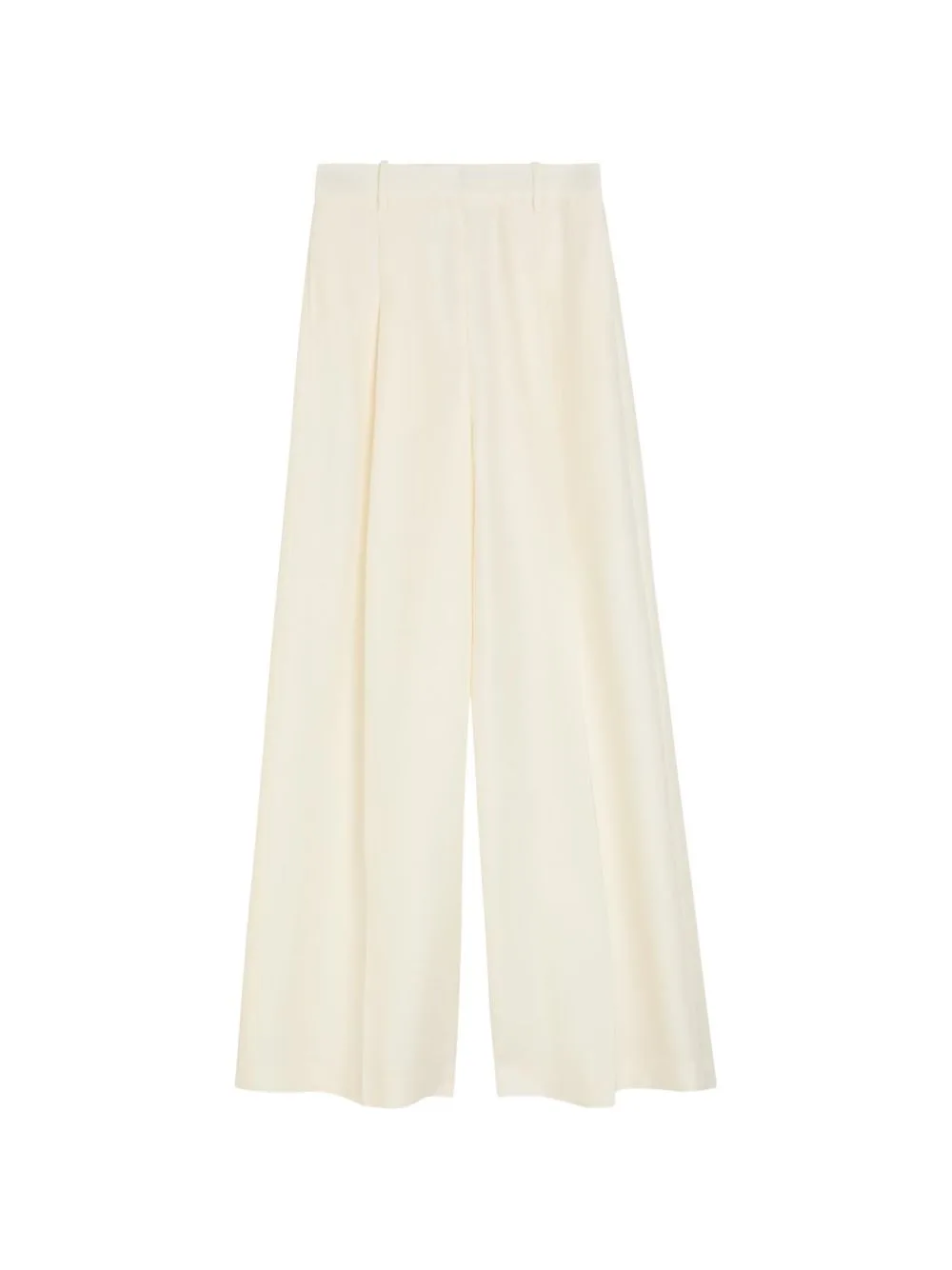 Laurence Pleated Wide-Leg Trousers