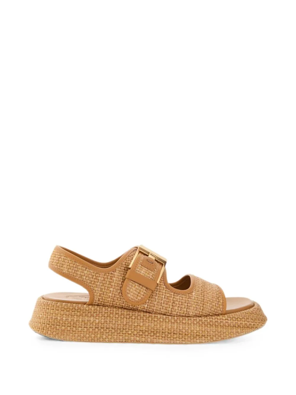 Raffia Platform Sandals