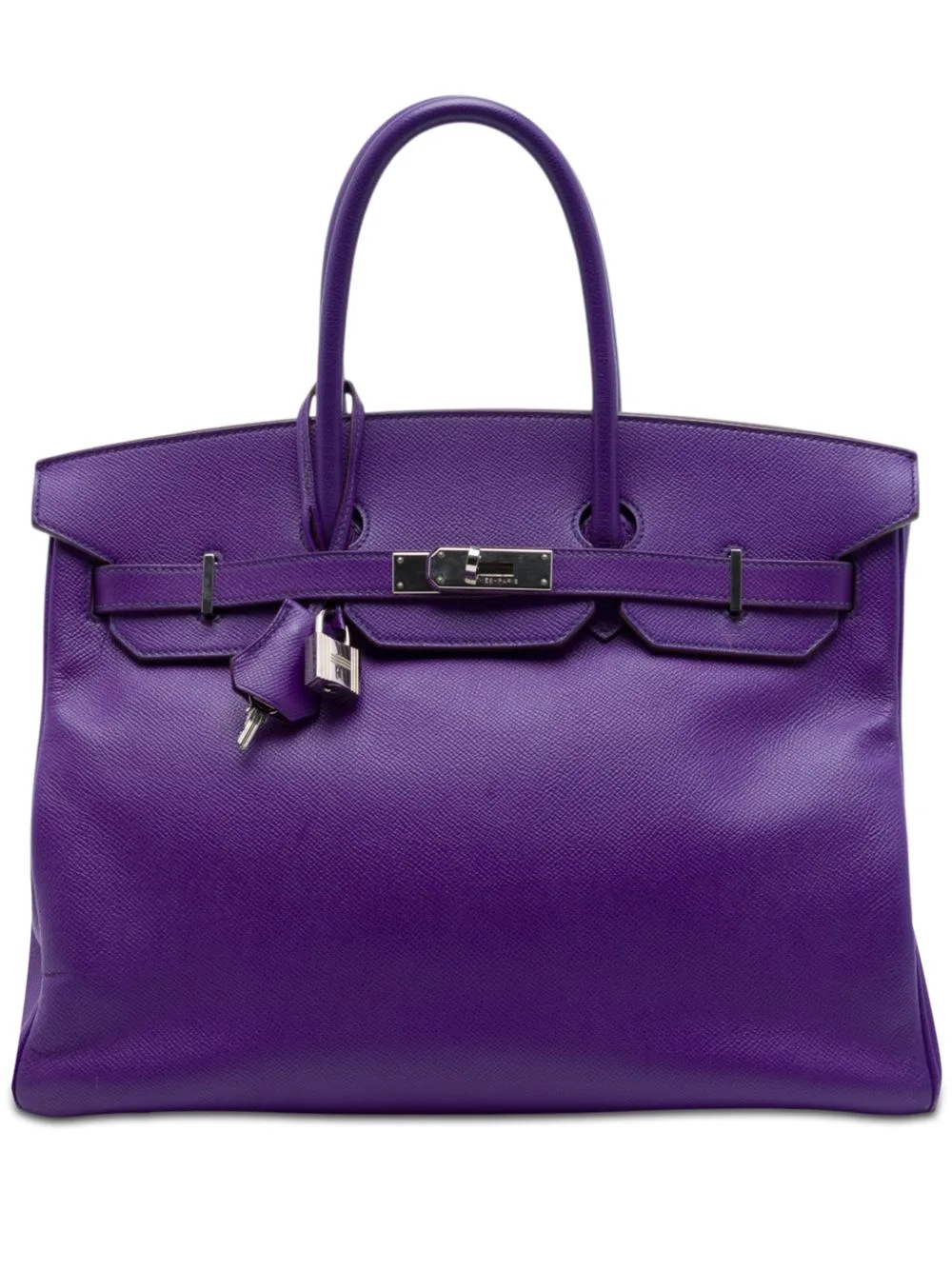 2012 Epsom Birkin Retourne 35 Handbag