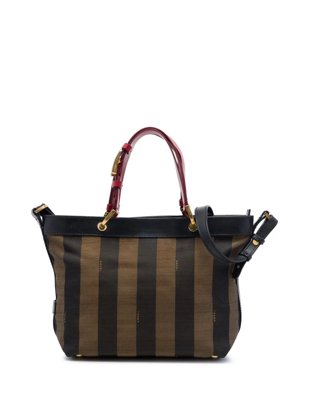 2010-2026 Canvas Pequin Stripe Satchel