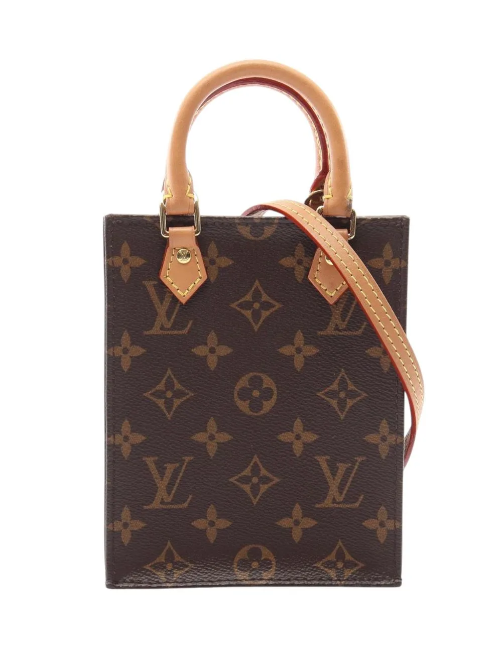 2020 Monogram Petit Sac Plat Satchel