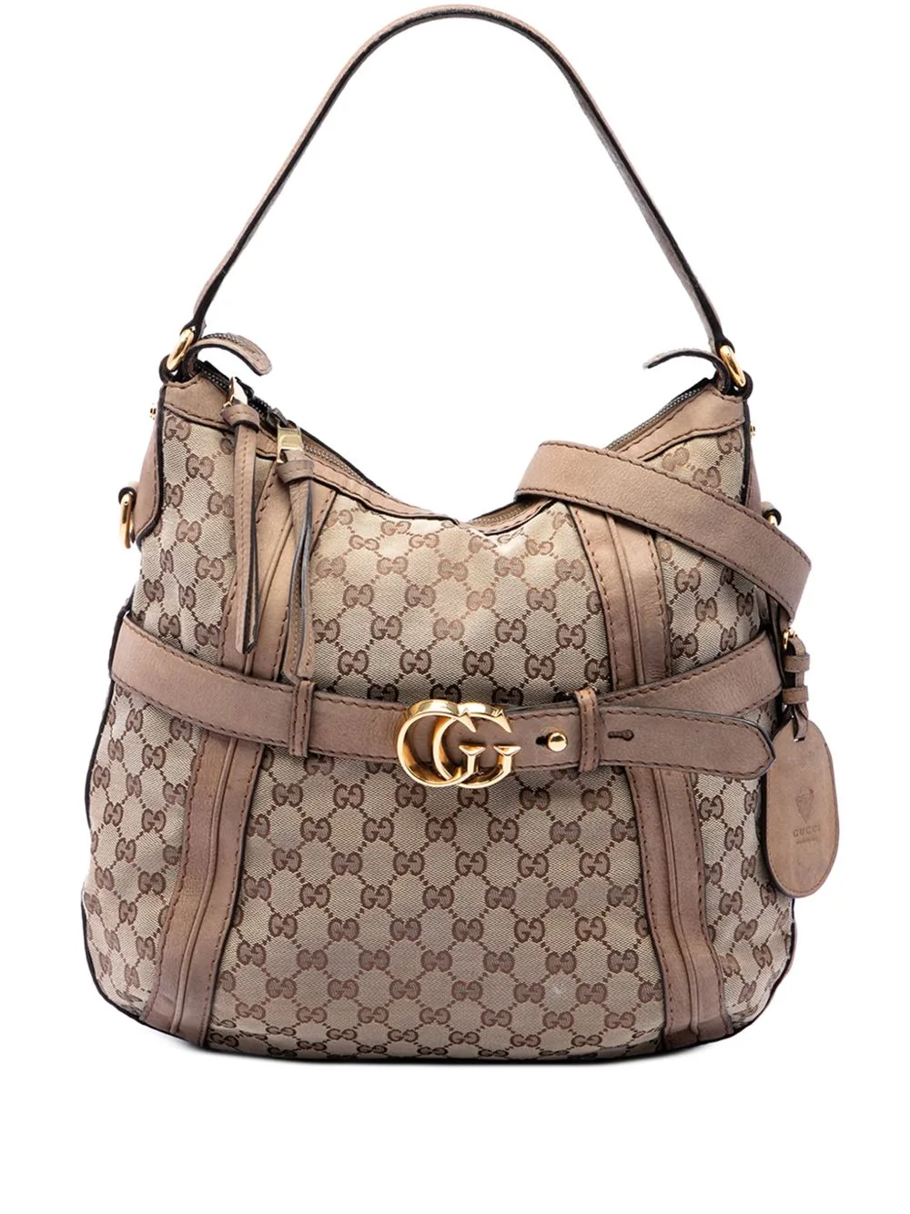 2016-2026 Medium GG Canvas Running Satchel