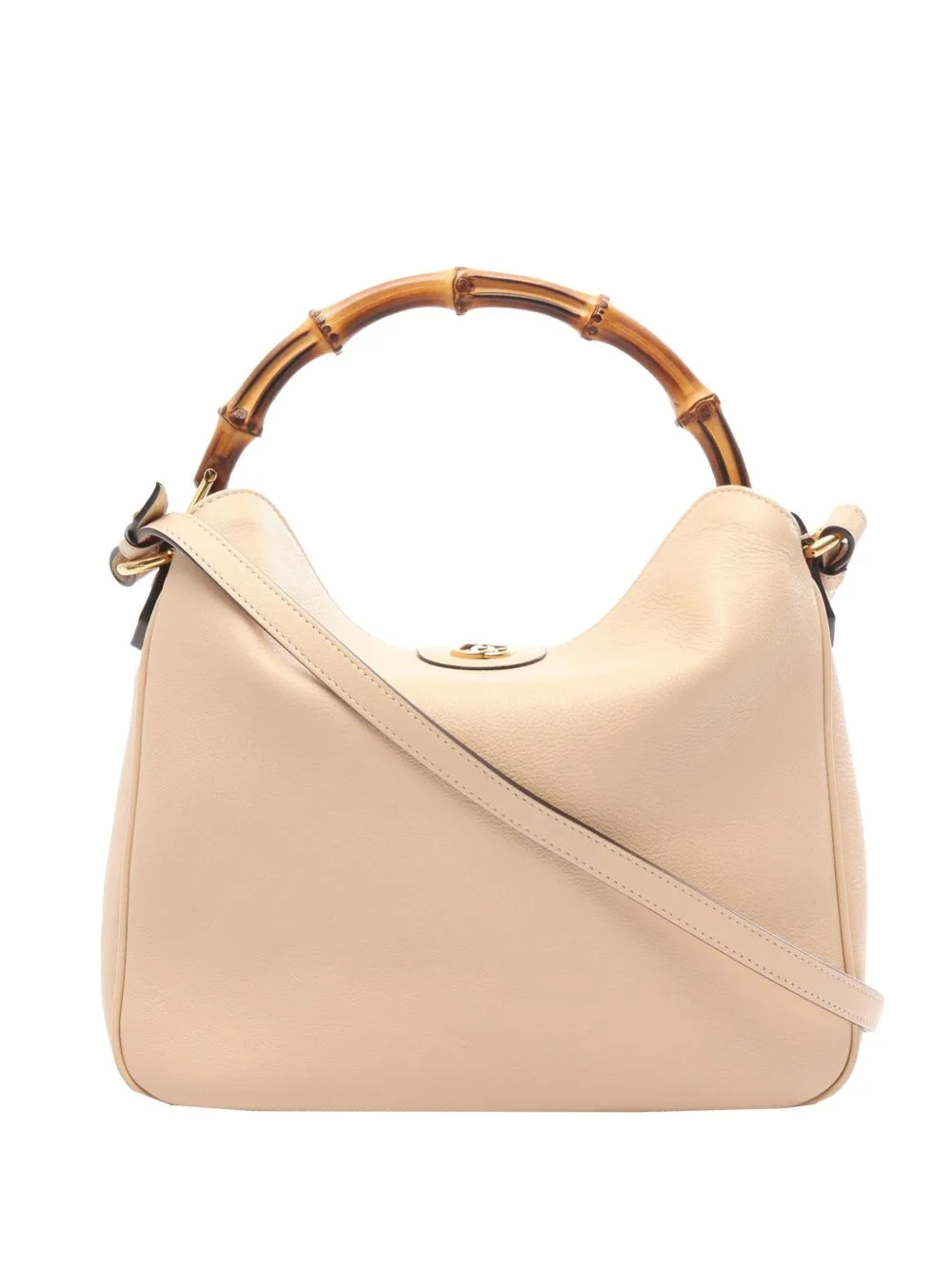 2016-2026 Medium Calfskin Bamboo Diana Satchel