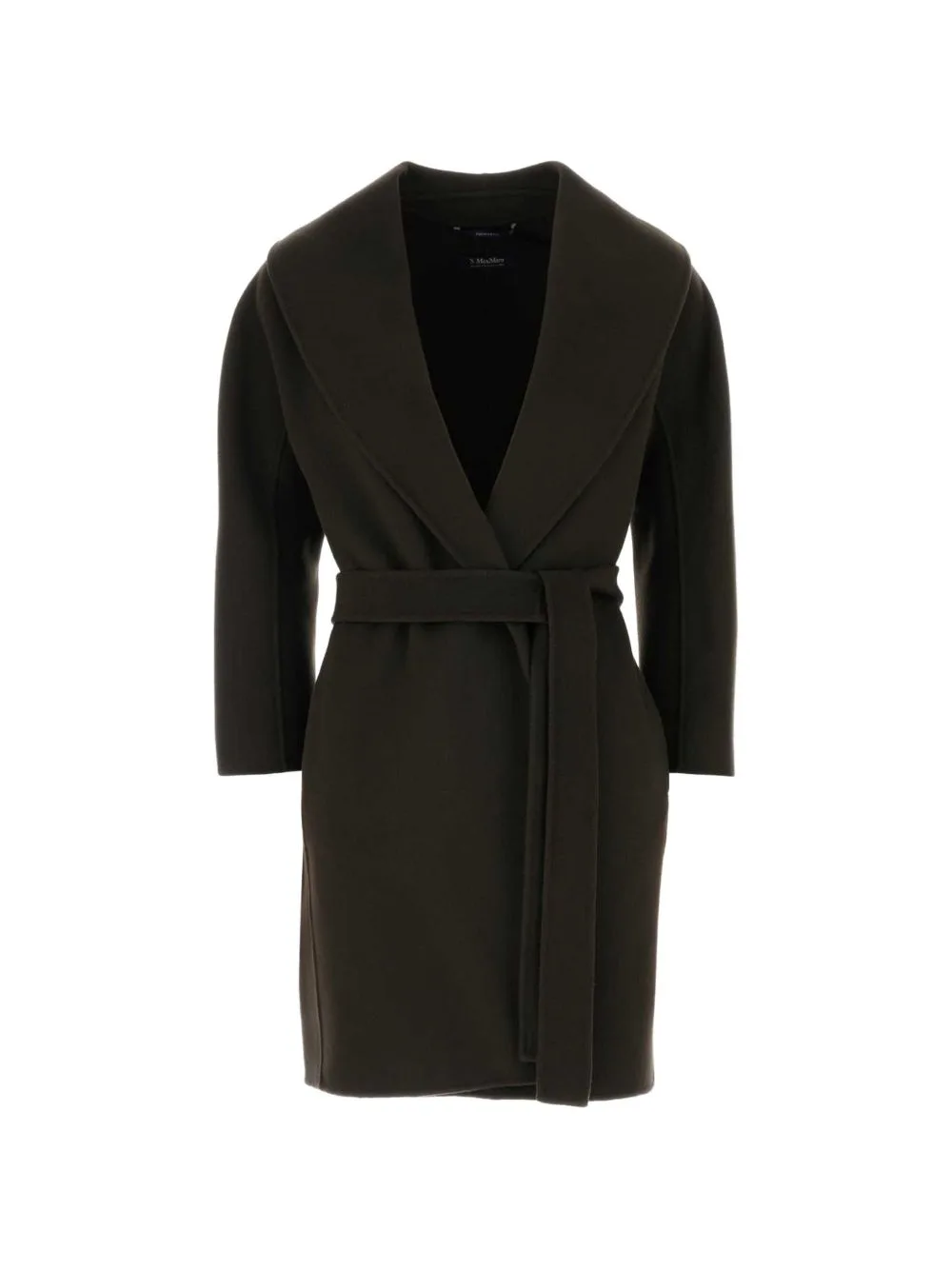 Messi Virgin-Wool Belted Coat