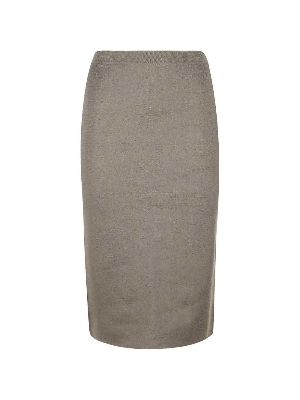 Fine-Knit Midi Skirt