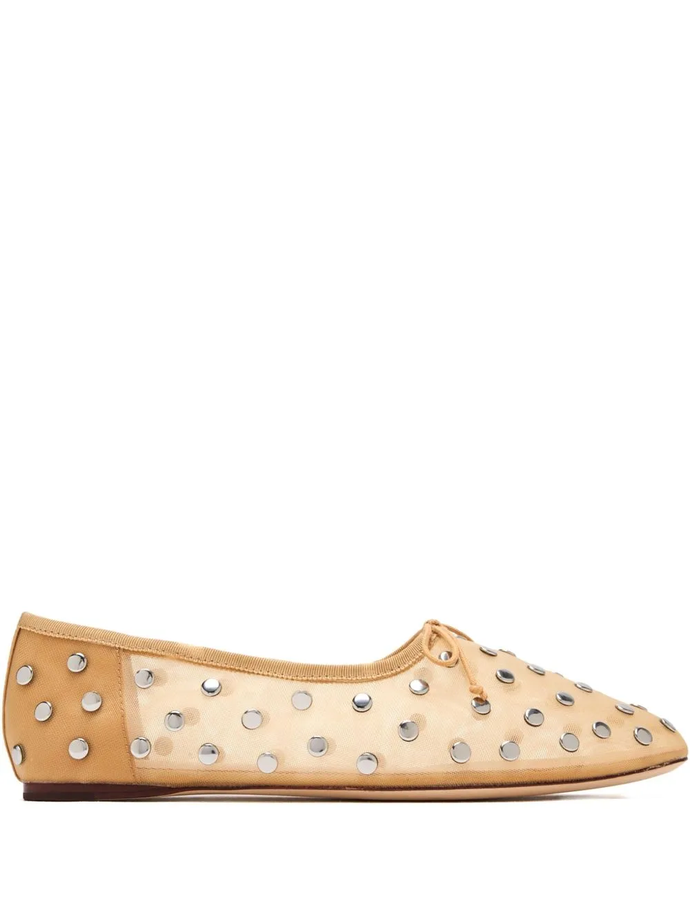 Landon Studded-Details Ballerina Flats