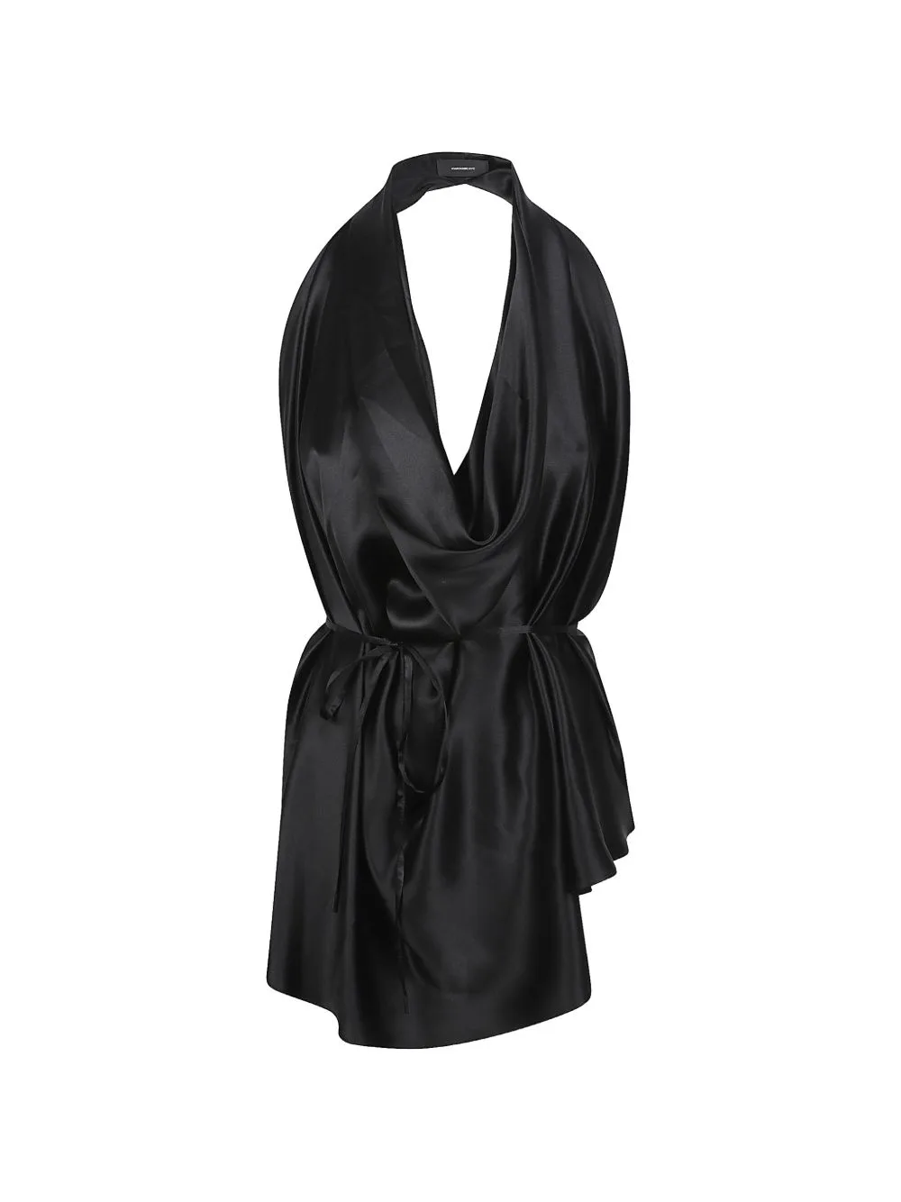 Draped Tie Waist Top
