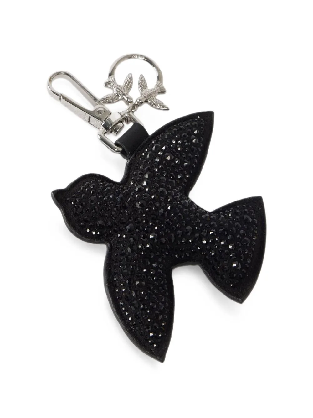 Love Birds Crystal-Embellished Keyring