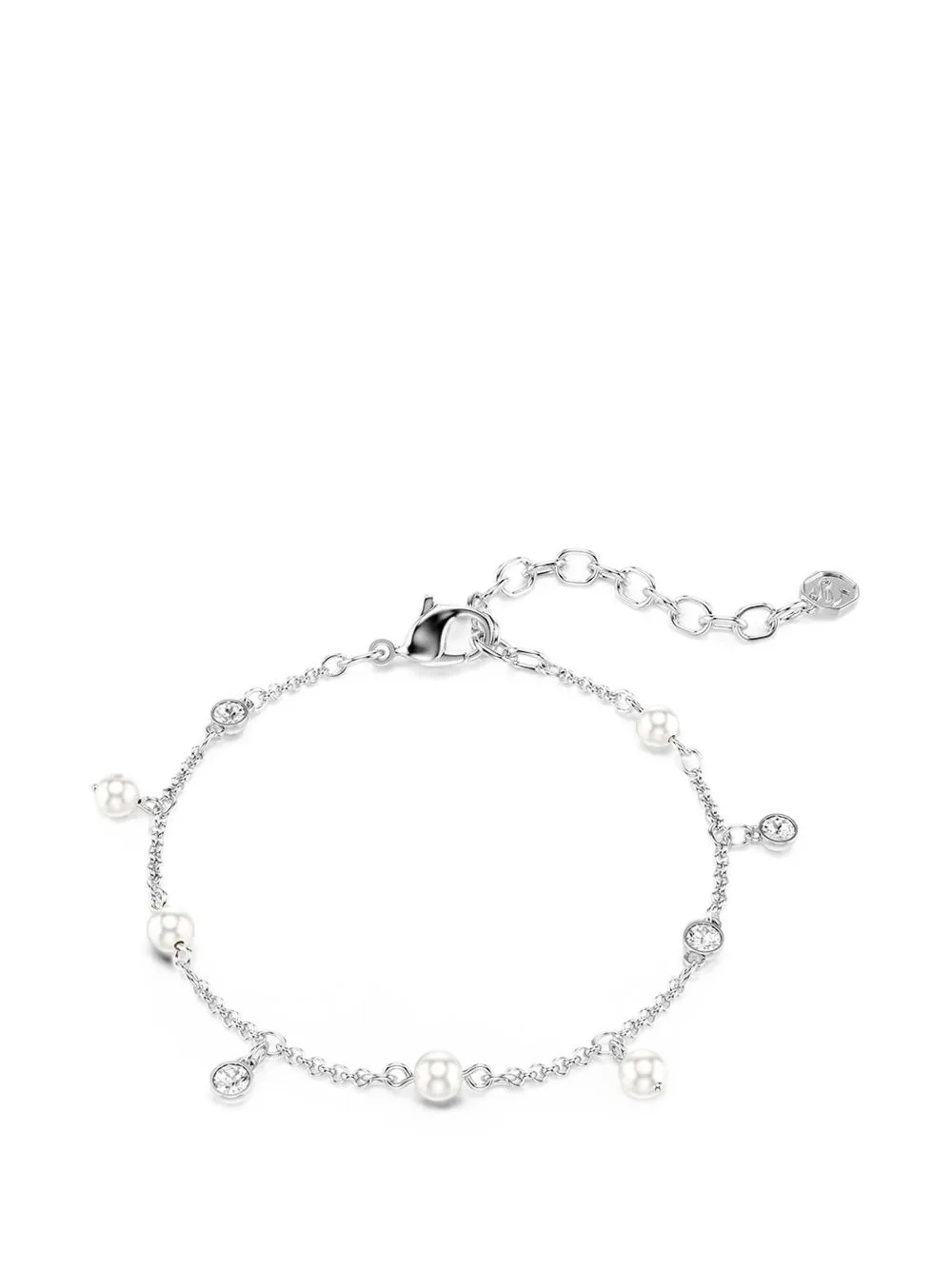 Crystal Pearl-Embellished Bracelet