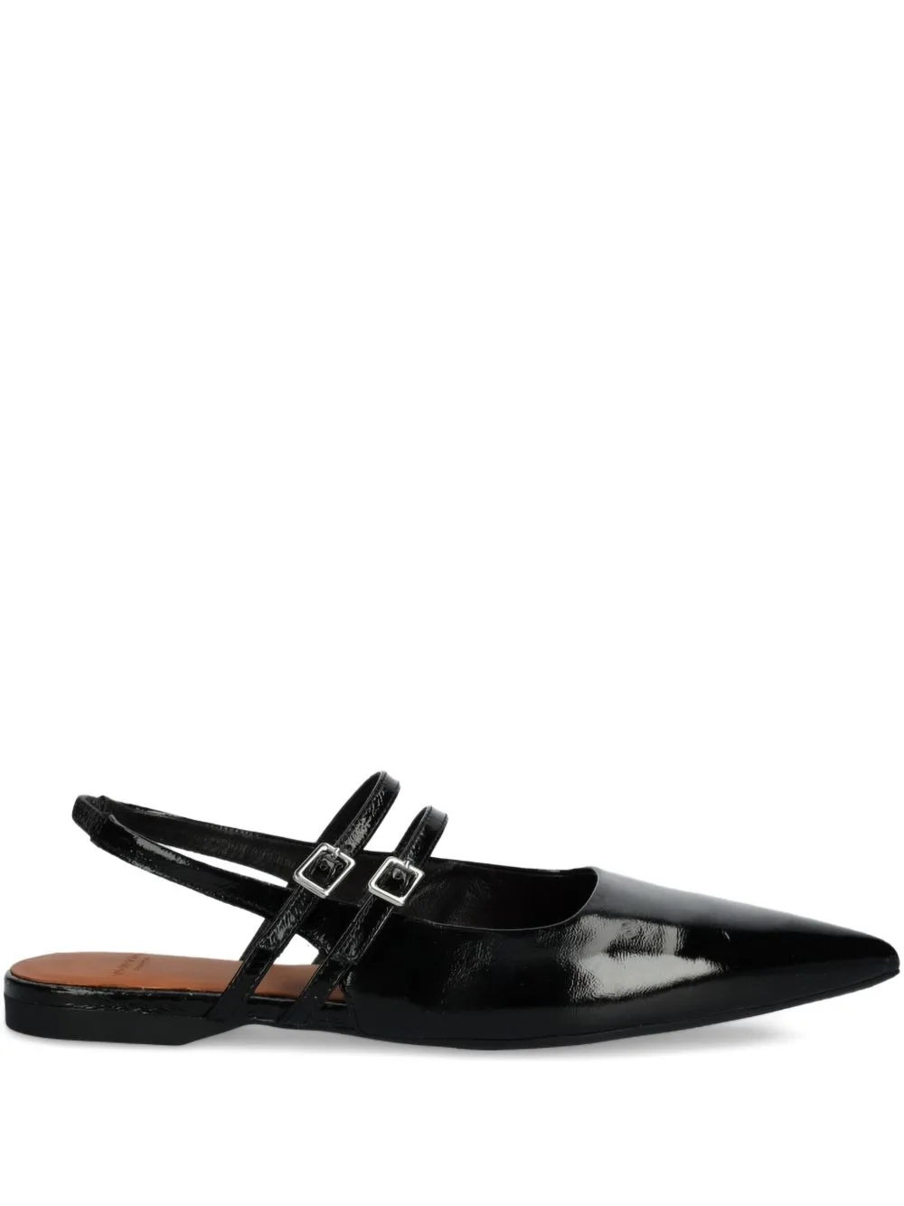 Hermine Patent Leather Ballet Flats