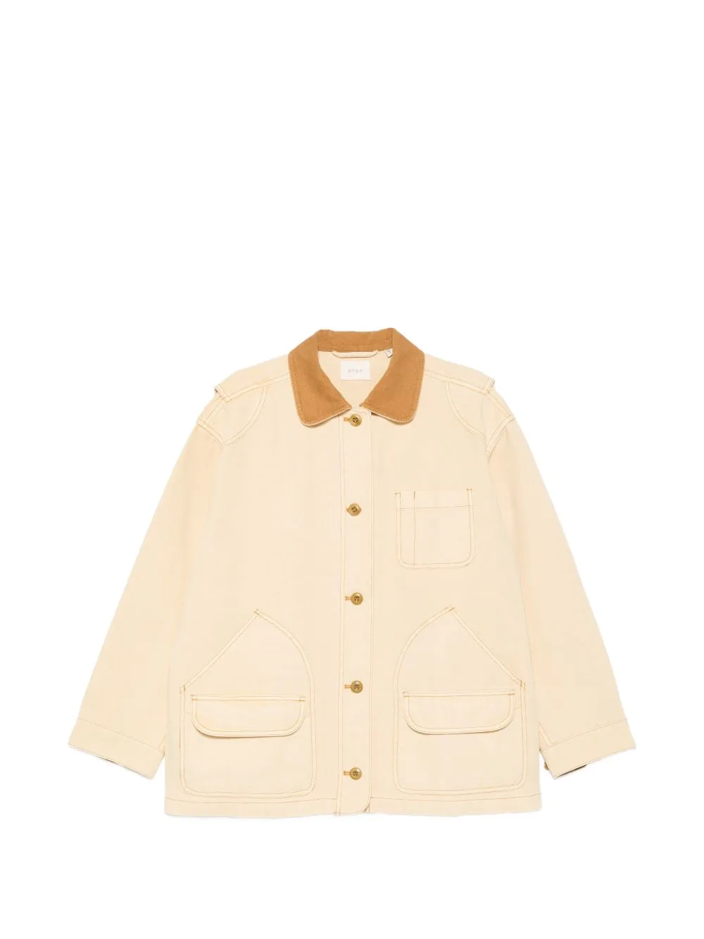 Pascual Contrast-Collar Coat