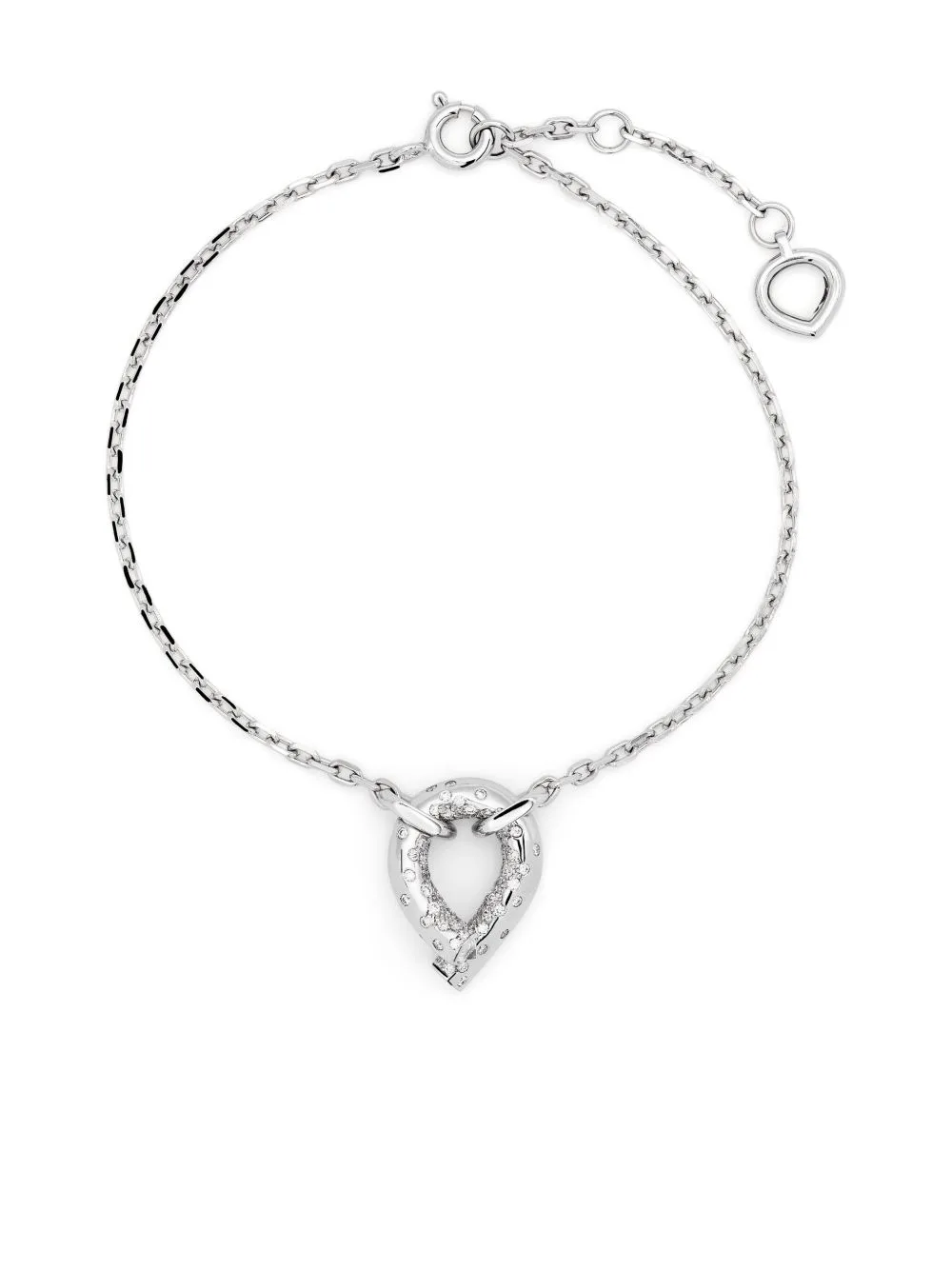 18kt White Gold Oera Diamond Chain Bracelet