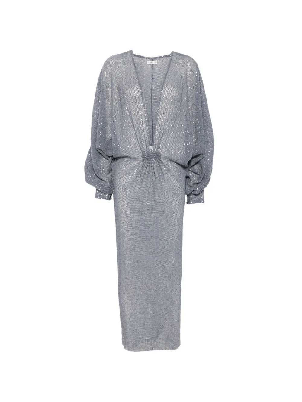 Experimental Sequin-Embellished Maxi Dress